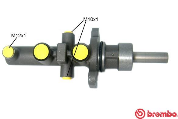 BREMBO M 06 020 Fren Sistemleri Ana Fren Merkezi - BMW 7 (E38) uyumlu