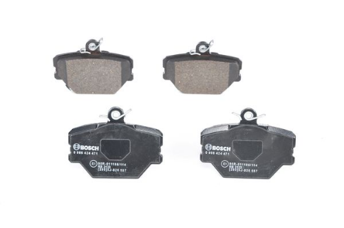 BOSCH 0 986 424 471 Fren Sistemleri Fren Balatası - SMART FORTWO Coupe (451) uyumlu
