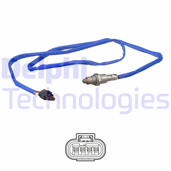 DELPHI ES21123-12B1 Emme & Egzoz Sistemi Egzoz Sensörleri - FORD FOCUS III uyumlu