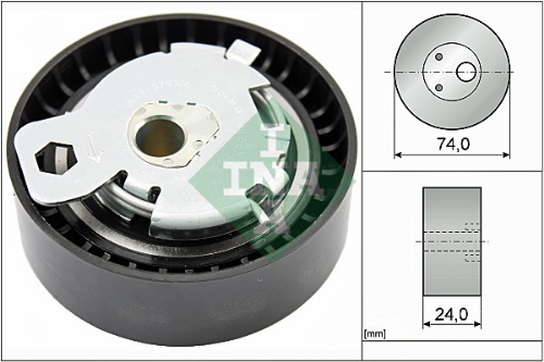 Schaeffler INA 531 0497 10 Motor Kayış Kasnağı - FORD FOCUS I (DAW, DBW) uyumlu