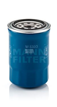 MANN-FILTER W 830/3 Motor Yağ Filtresi - KIA SPORTAGE II (JE_, KM_) uyumlu