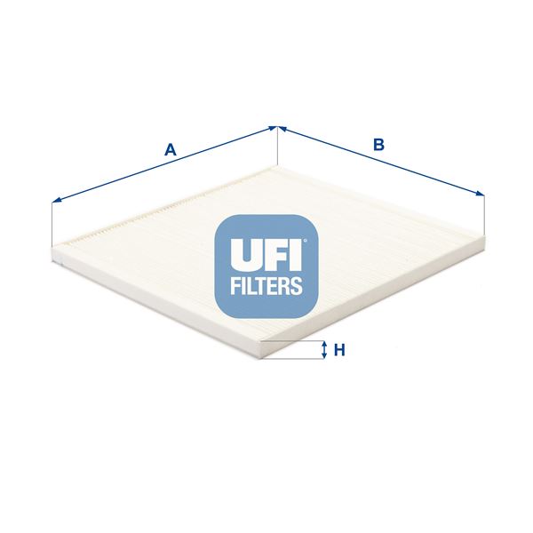 UFI 53.074.00 İklimlendirme Sistemi Polen Filtresi - FIAT PALIO (178_, 171_, 371_) uyumlu