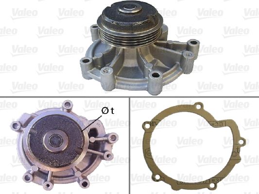 VALEO 506582 Motor Devirdaim - PEUGEOT BOXER Minibüs/Otobüs (230P) uyumlu
