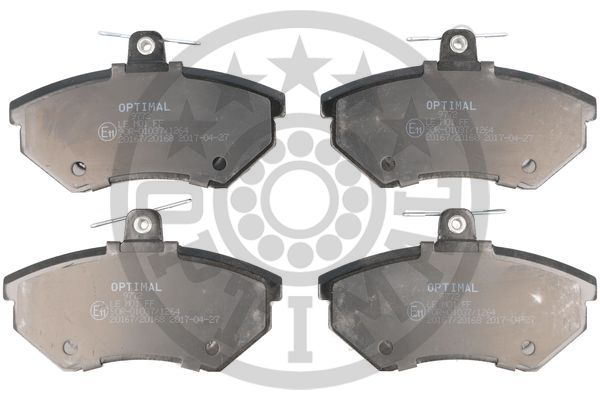 OPTIMAL BP-09772 Fren Sistemleri Fren Balatası - VW GOLF II (19E, 1G1) uyumlu
