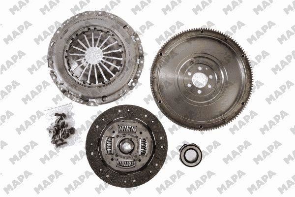 MAPA 006228520 Debriyaj Sistemi Debriyaj Seti - AUDI A3 (8P1) uyumlu