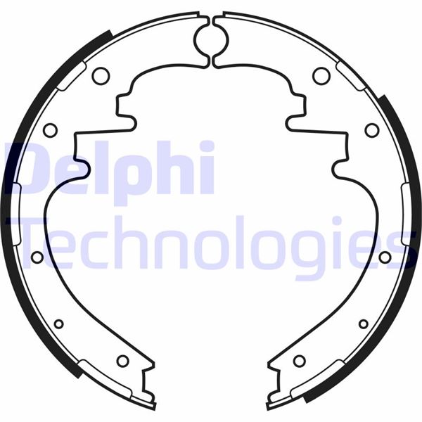 DELPHI LS2160 Fren Sistemleri Fren Pabucu - FORD USA EXPLORER (U2, U_) uyumlu
