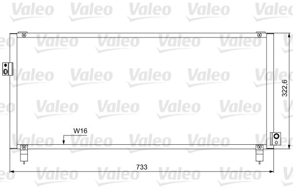 VALEO 814052 İklimlendirme Sistemi Klima Radyatörü - SUBARU IMPREZA Sedan (GC) uyumlu
