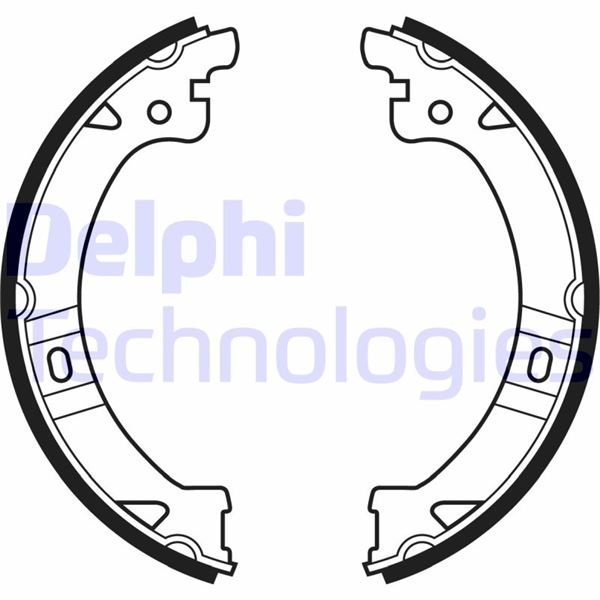 DELPHI LS1977 Fren Sistemleri El Fren Kolu - CHRYSLER VOYAGER IV (RG, RS) uyumlu