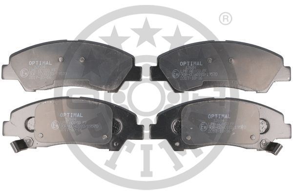 OPTIMAL BP-12684 Fren Sistemleri Fren Balatası - HYUNDAI i10 II (BA, IA) uyumlu