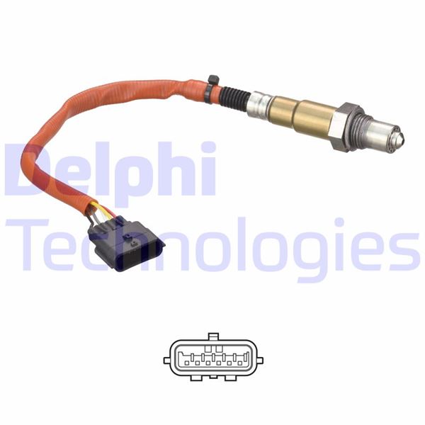 DELPHI ES21077-12B1 Emme & Egzoz Sistemi Egzoz Sensörleri - DACIA LODGY (JS_) uyumlu