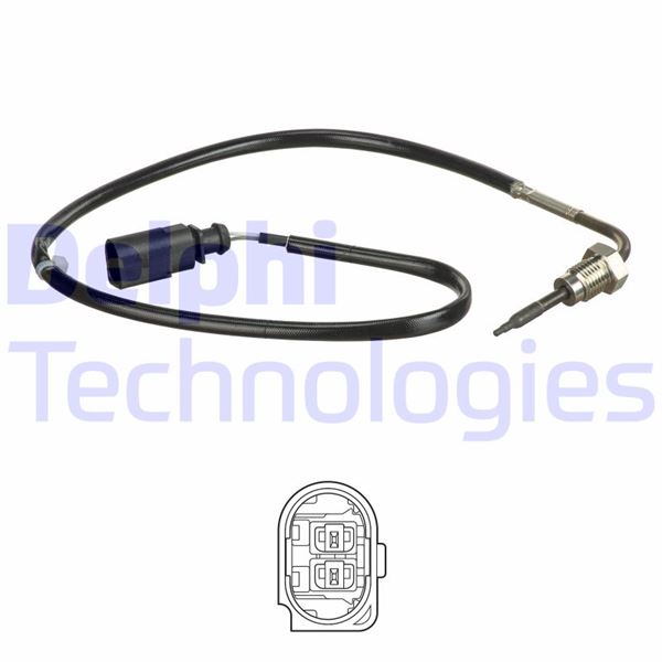 DELPHI TS30156 Emme & Egzoz Sistemi Egzoz Sensörleri - VW MULTIVAN T5 (7HM, 7HN, 7HF, 7EF, 7EM, 7EN) uyumlu