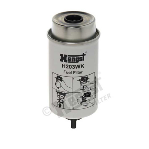 HENGST FILTER H203WK Yakıt Sistemi Yakıt Filtresi - NEW HOLLAND TM uyumlu
