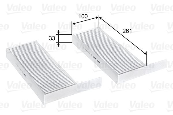 VALEO 715808 İklimlendirme Sistemi Polen Filtresi - PEUGEOT 308 II (LB_, LP_, LW_, LH_, L3_) uyumlu