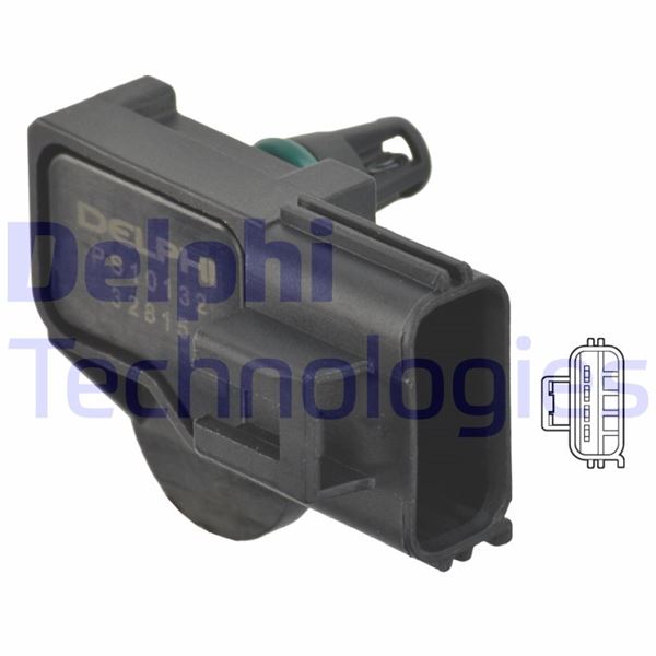 DELPHI PS10132 Emme & Egzoz Sistemi Egzoz Sensörleri - FORD MONDEO IV (BA7) uyumlu