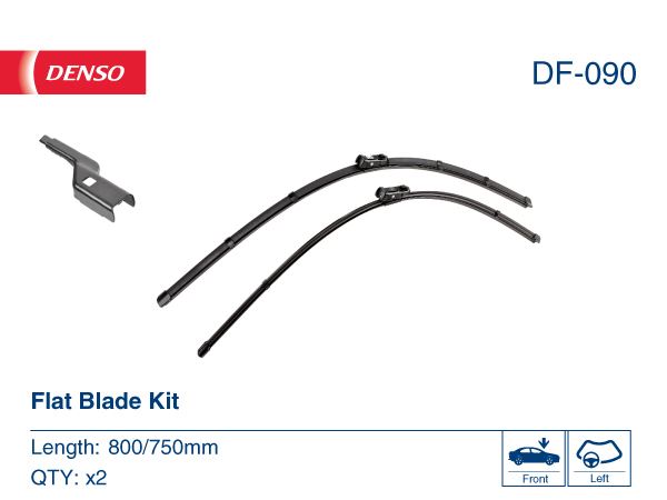 DENSO DF-090 Kaporta & Gövde Parçaları Cam Silecek Mekanizması - CITROËN C4 GRAND PICASSO II (DA_, DE_) uyumlu