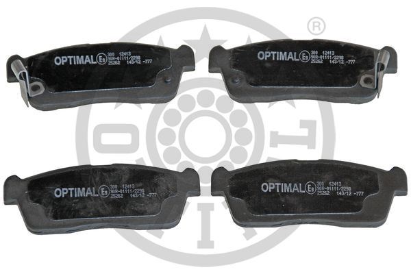 OPTIMAL BP-12413 Fren Sistemleri Fren Balatası - SUZUKI IGNIS I (FH) uyumlu