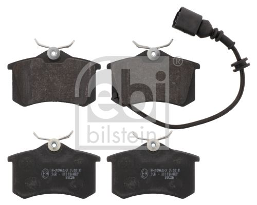 FEBI BILSTEIN 16639 Fren Sistemleri Fren Balatası - VW LUPO I (6X1, 6E1) uyumlu