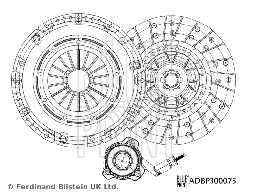 BLUE PRINT ADBP300075 Debriyaj Sistemi Debriyaj Seti - FIAT DUCATO Panelvan/Van (250_) uyumlu