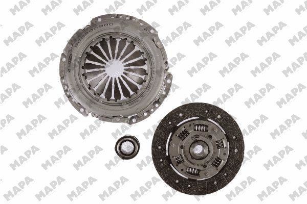 MAPA 006200000 Debriyaj Sistemi Debriyaj Seti - AUDI A2 (8Z0) uyumlu