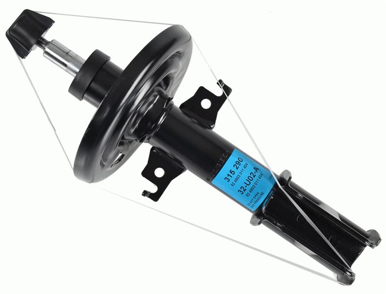SACHS 315 290 Süspansiyon Sistemi Amortisör - RENAULT FLUENCE (L3_) uyumlu