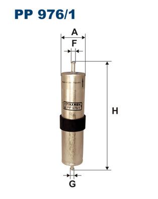FILTRON PP 976/1 Yakıt Sistemi Yakıt Filtresi - MINI MINI (R50, R53) uyumlu