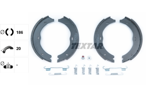 TEXTAR 91061900 Fren Sistemleri El Fren Kolu - MERCEDES-BENZ VITO / MIXTO Panelvan/Van (W639) uyumlu