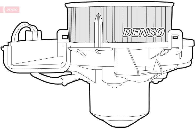 DENSO DEA20003 İklimlendirme Sistemi Fan Parçaları - OPEL CORSA C (X01) uyumlu