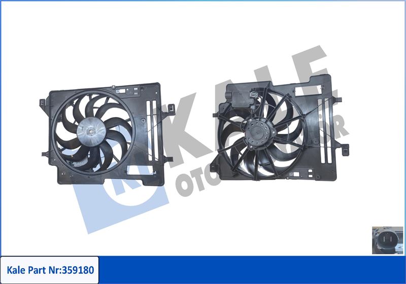 KALE OTO RADYATÖR 359180 Soğutma Sistemi Fan - FORD FOCUS III uyumlu