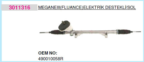 Direksiyon Kutusu - HEMA - A0017905HT Ürün Görseli