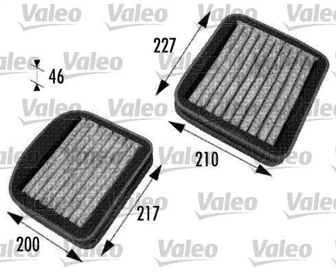 VALEO 698772 İklimlendirme Sistemi Polen Filtresi - MERCEDES-BENZ E-SERISI (W210) uyumlu