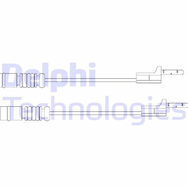 DELPHI LZ0115 Fren Sistemleri Aşınma Göstergesi - MERCEDES-BENZ T2/LN1 Panelvan/Van uyumlu