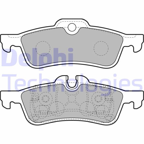 DELPHI LP1912 Fren Sistemleri Fren Balatası - MINI MINI (R50, R53) uyumlu