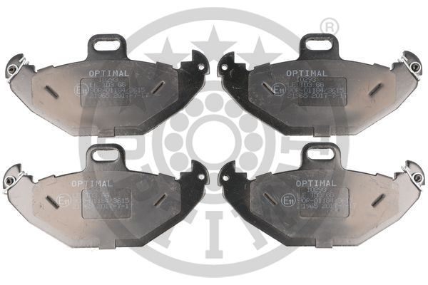 OPTIMAL BP-10293 Fren Sistemleri Fren Balatası - RENAULT LAGUNA I (B56_, 556_) uyumlu