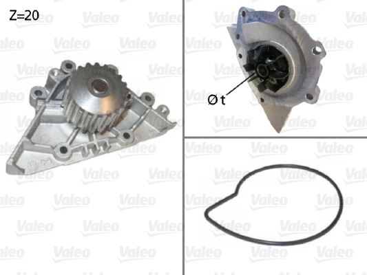 VALEO 506720 Motor Devirdaim - CITROËN C4 GRAND PICASSO I (UA_) uyumlu
