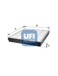 UFI 30.373.00 Motor Hava Filtresi - MERCEDES-BENZ ACTROS MP2 / MP3 uyumlu