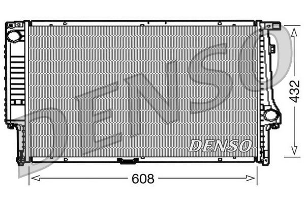 DENSO DRM05061 Soğutma Sistemi Su Soğutucu & Parçaları - BMW 5 (E34) uyumlu