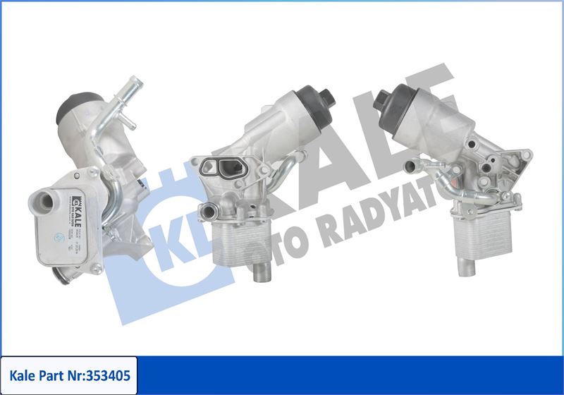 KALE OTO RADYATÖR 353405 Motor Yağ Soğutucusu - OPEL ASTRA J Sports Tourer (P10) uyumlu