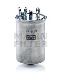 MANN-FILTER WK 842/21 x Yakıt Sistemi Yakıt Filtresi - AUDI A6 C6 (4F2) uyumlu