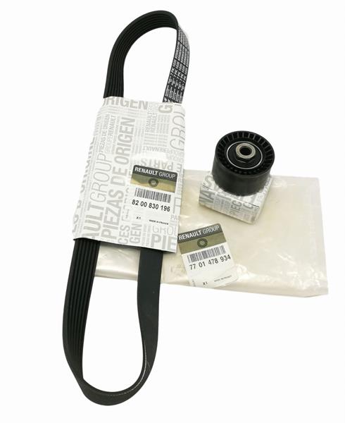 Kanallı Kayış Seti - RENAULT ORIJINAL - 7701478934 Ürün Görseli