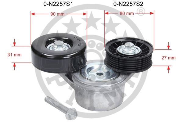 OPTIMAL 0-N2257 Motor Kayış Gergisi - JEEP GRAND CHEROKEE II (WJ, WG) uyumlu