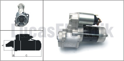 Marş Motoru - LUCAS - LES0212 Ürün Görseli