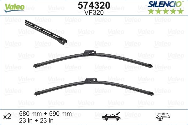 VALEO 574320 Kaporta & Gövde Parçaları Cam Silecek Mekanizması - AUDI A8 D3 (4E2, 4E8) uyumlu