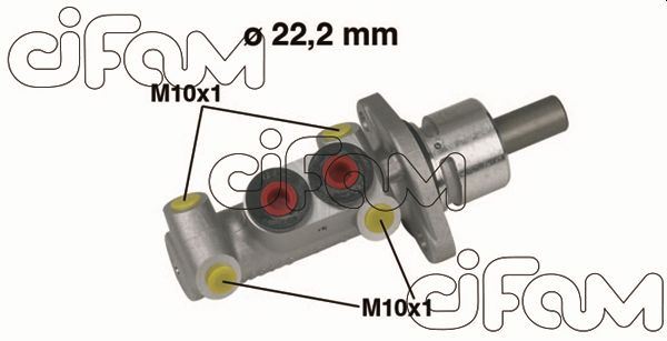 CIFAM 202-302 Fren Sistemleri Ana Fren Merkezi - VW PASSAT B3/B4 (3A2, 35I) uyumlu