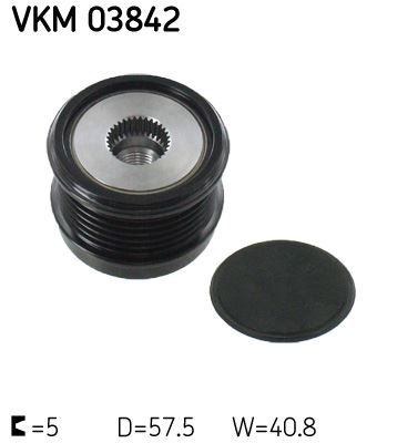 SKF VKM 03842 Elektrik Sistemi Alternatör - MERCEDES-BENZ SLK (R172) uyumlu
