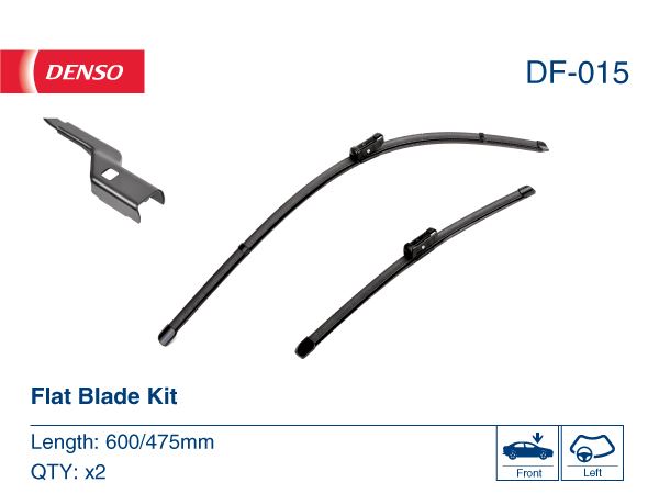 DENSO DF-015 Kaporta & Gövde Parçaları Cam Silecek Mekanizması - VW PASSAT B7 (362) uyumlu