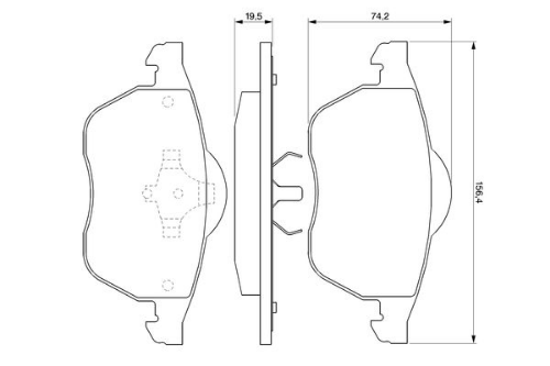 BOSCH 0 986 424 481 30-GRP-0 986 424 481 Ürün Görseli