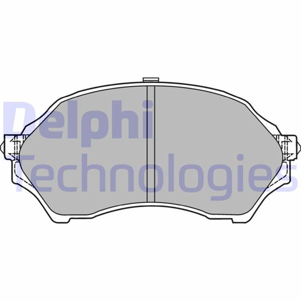 DELPHI LP1440 Fren Sistemleri Fren Balatası - MAZDA 323 S VI Sedan (BJ) uyumlu