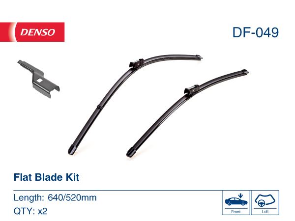 DENSO DF-049 Kaporta & Gövde Parçaları Cam Silecek Mekanizması - AUDI A7 Sportback (4GA, 4GF) uyumlu