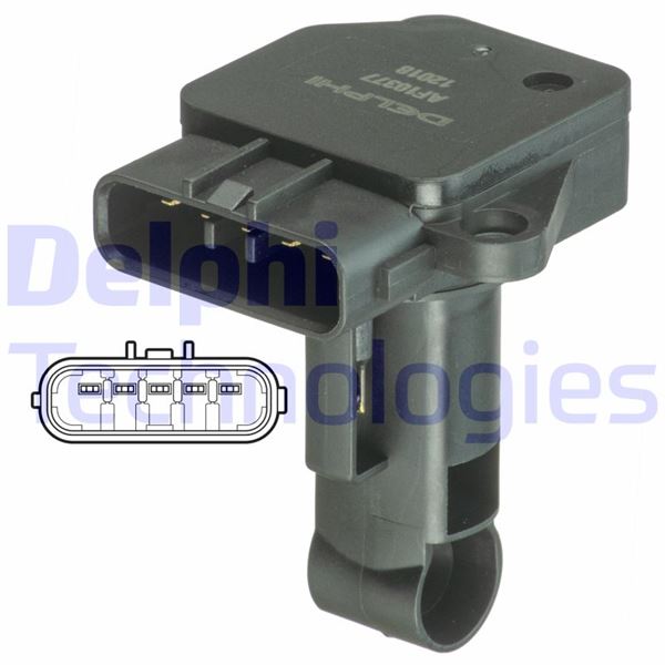 DELPHI AF10377-12B1 Motor Hava Kütle Ölçer (MAF Sensörü) - TOYOTA DYNA Platform şasi (KD_, LY_, _Y2_, _U3_, _U4_, _U6_, _U8_) uyumlu