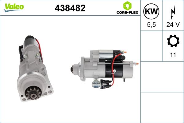 VALEO 438482 Elektrik Sistemi Marş Motoru - VOLVO FM uyumlu